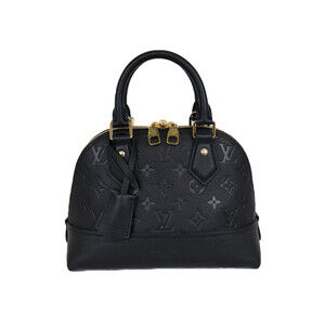 Louis Vuitton Neo Alma handbag shoulder bag Monogram Empreinte Black strap